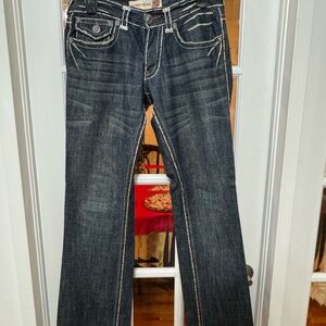 Stylish Boot Cut Jeans for Men - Indigo